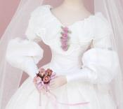 Click to enlarge image  - Lady Kathryn - 1840 Dress with Fitted Corsage