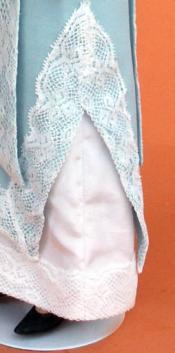 Click to enlarge image  - Lady Marion 17 inch Mold Set - 1911 Dress of Chiffon and Lace 